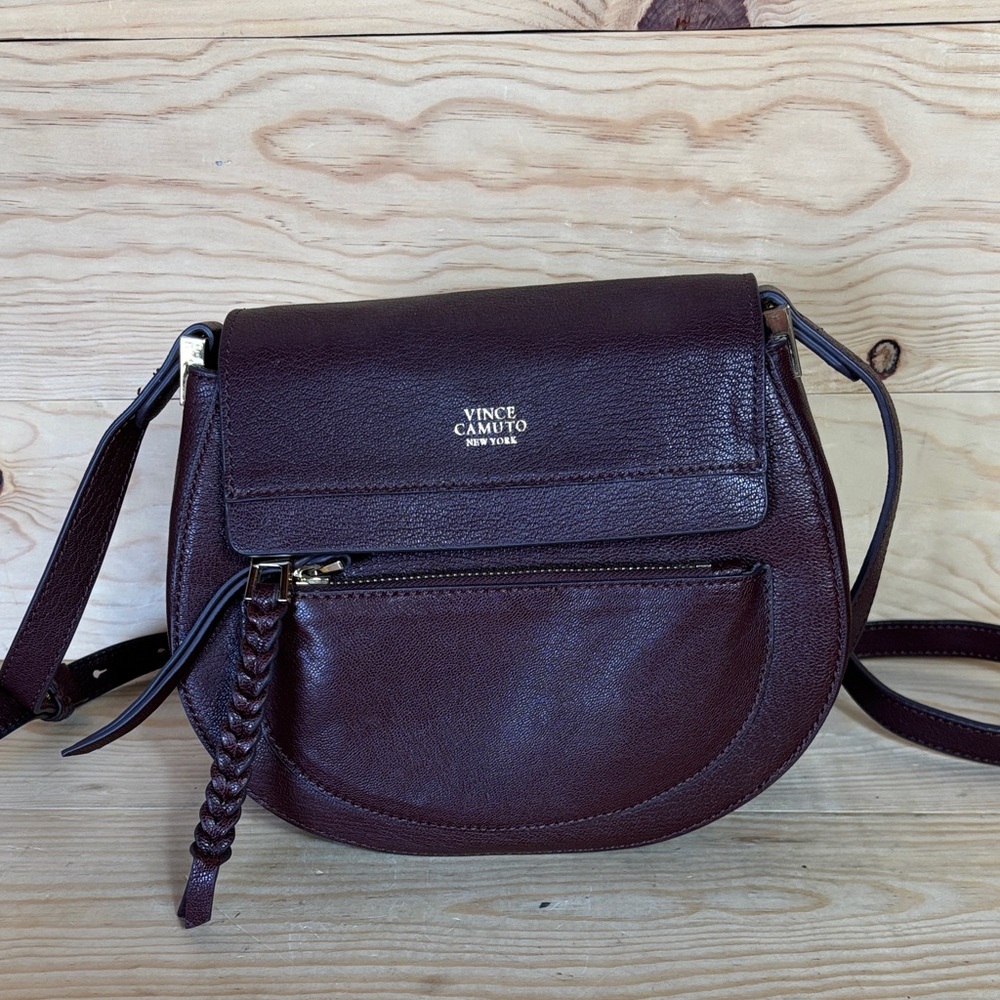 Vince Camuto‎ Ayla black cherry crossbody bag
